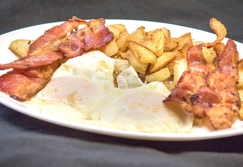 bacon eggs breakfast cresson pennsylvania